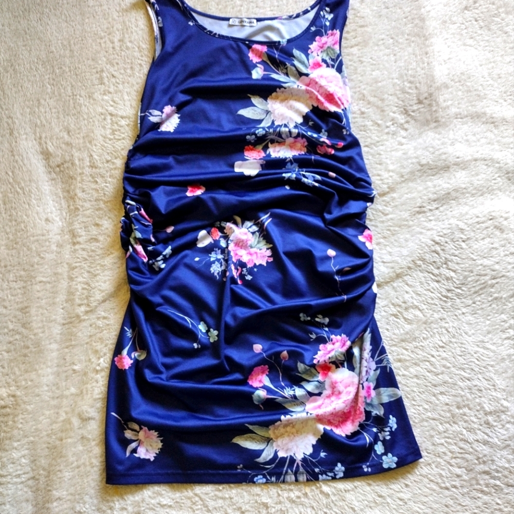 Floral print dress